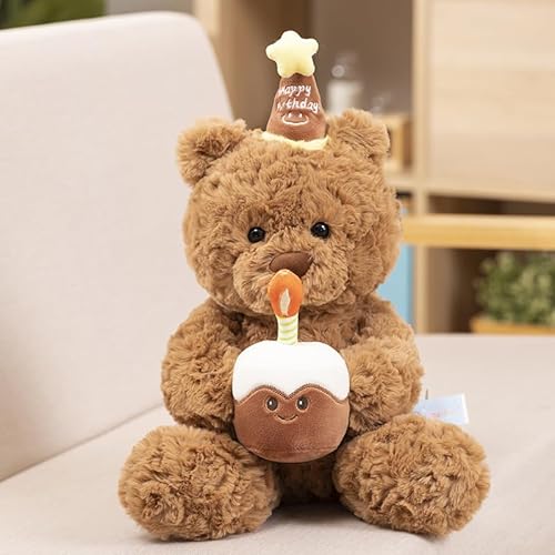 Freefire Kuchen Teddybär Plüschtier, Haustier, Mini T Kuchen, Teddybär (braun, 30 cm) von Freefire