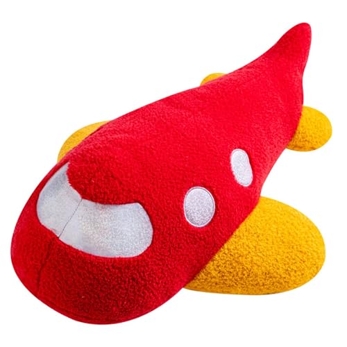 Freefire Plüschtier Astronaut Kawaii Kuscheltier Rakete Flugzeug Plüschtier für Kinder, Weltraum Plüschtiere für Kinderzimmer Jungen (Flugzeug) von Freefire