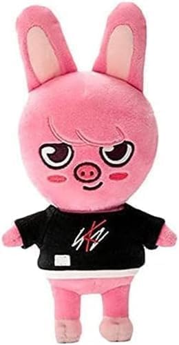 Freefire SKZ Plüschtier Kids Plüschpuppe, süßes Cartoon-Anime-Stofftier, Wolf Chan/Leebit/DWAEKKI/Jiniret/HAN Quokka/BbokAri/PuppyM/Foxl.Ny Plüschpuppe von Freefire