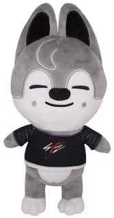 Freefire SKZ Plüschtier Plüschpuppe, süßes Cartoon-Anime-Stofftier, Wolf Chan/Leebit/DWAEKKI/Jiniret/HAN Quokka/BbokAri/PuppyM/Foxl.Ny Plüschpuppe von Freefire
