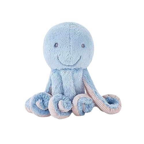 Freefire Stofftier Oktopus Stofftier Krake, Kuscheltier Krake Oktopus Plush Kissen, Lustiges Plüsch Puppe Geschenk für Kinder, Blau（35cm） von Freefire