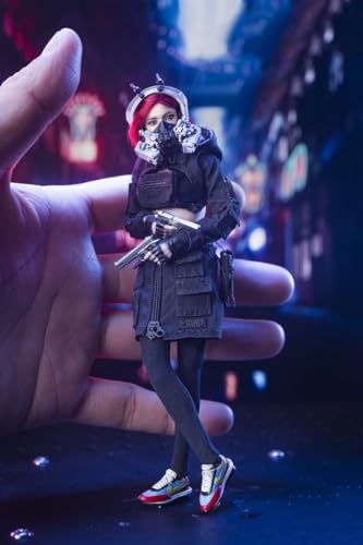 1/12 Maßstab Action Figur,Palm Treasure Series Rainbow 6inch Flexible Weibliche Soldaten Miniatur Action Figur Sammlung von Fremego