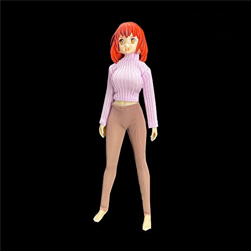 1/12 Maßstab Weibliche Kleidung, Weibliche Strumpfhose Leggings Hose Kostüm Outfit Kleidung für 6inch PH TBL Action Figur Körper (Fleischfarbe) von Fremego
