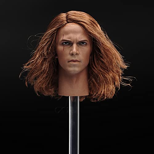 1/6 Maßstab Männlicher Kopf Skulptur, Europäischer Strong Man Kopf Geschnitzt Head Sculpt für 12inch Soldat Action Figur Körper (E) von Fremego