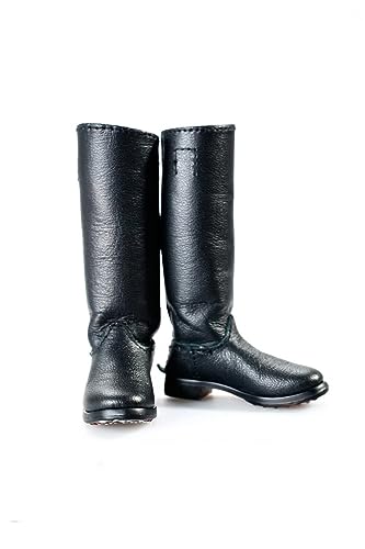 1/6 Skala Männliche Schuhe Modell, Männlicher Soldat Lange Stiefel Sergeant Hohe Stiefel Schuhe Hohl Innen für 12inch Action Figur Körper (OA60004S) von Fremego