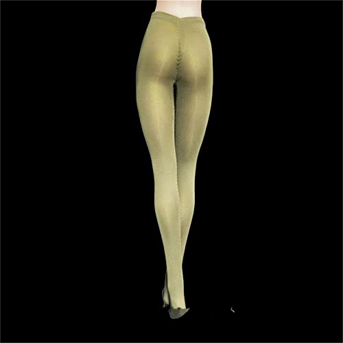 1/6 Skala Weibliche Kleidung, Weibliche Elastische Enge Strumpfhosen Leggings Strümpfe Kleidung für 12inch PH TBL JO UD Action Figur Körper (Khaki) von Fremego