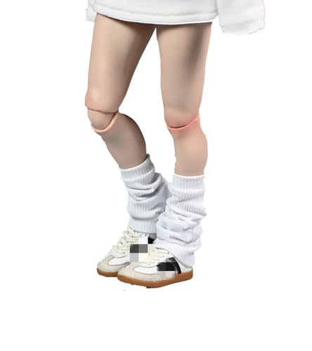 1/6 Skala Weibliche Kleidung,Weibliche Socken Sportstrumpf Kleidung für 12inch PH TBL JO UD Worldbox Action Figur Körper (Weiß) von Fremego