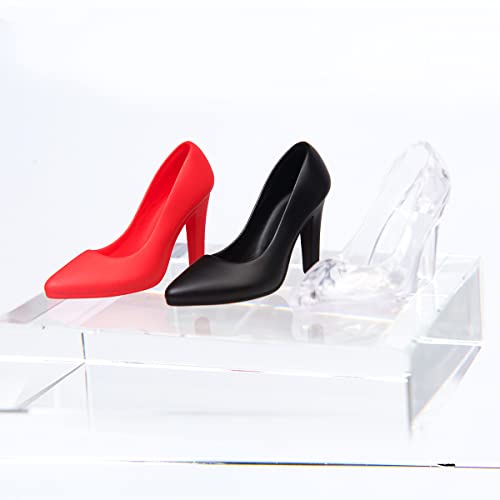 1/6 Skala Weibliche Schuhe, Weibliche Hochhackige Schuhe Weiche Schuhe Modell für 12inch PH TBL JO Action Figur Körper (Transparente Farben) von Fremego