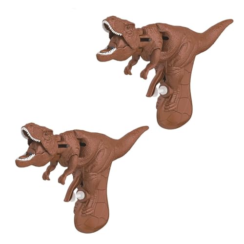 Dinosaurier-Wasserpistolen-Spielzeug für Kinder, Dinosaurier-Wasserblaster-Soaker-Pistole, Dino-Spaß-Roboter-Handpincher-Dino-Spiel, Neuheit-Gag-Spielzeug-Geschenk (A) von Frenaki