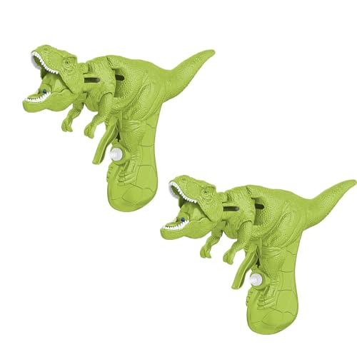 Dinosaurier-Wasserpistolen-Spielzeug für Kinder, Dinosaurier-Wasserblaster-Soaker-Pistole, Dino-Spaß-Roboter-Handpincher-Dino-Spiel, Neuheit-Gag-Spielzeug-Geschenk (B) von Frenaki