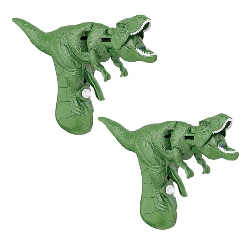 Dinosaurier-Wasserpistolen-Spielzeug für Kinder, Dinosaurier-Wasserblaster-Soaker-Pistole, Dino-Spaß-Roboter-Handpincher-Dino-Spiel, Neuheit-Gag-Spielzeug-Geschenk (C) von Frenaki