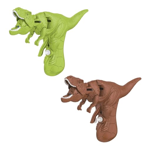 Dinosaurier-Wasserpistolen-Spielzeug für Kinder, Dinosaurier-Wasserblaster-Soaker-Pistole, Dino-Spaß-Roboter-Handpincher-Dino-Spiel, Neuheit-Gag-Spielzeug-Geschenk (D) von Frenaki