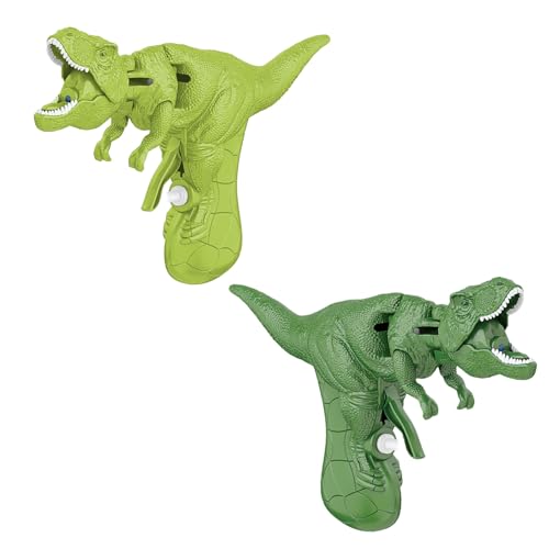 Dinosaurier-Wasserpistolen-Spielzeug für Kinder, Dinosaurier-Wasserblaster-Soaker-Pistole, Dino-Spaß-Roboter-Handpincher-Dino-Spiel, Neuheit-Gag-Spielzeug-Geschenk (F) von Frenaki