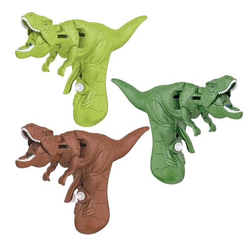 Dinosaurier-Wasserpistolen-Spielzeug für Kinder, Dinosaurier-Wasserblaster-Soaker-Pistole, Dino-Spaß-Roboter-Handpincher-Dino-Spiel, Neuheit-Gag-Spielzeug-Geschenk (G) von Frenaki