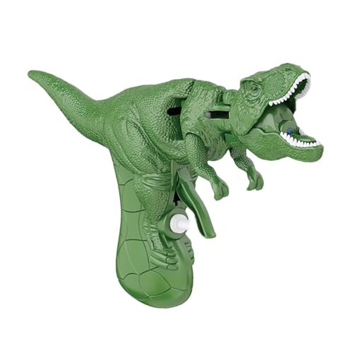 Dinosaurier-Wasserpistolen-Spielzeug für Kinder, Dinosaurier-Wasserblaster-Soaker-Pistole, Dino-Spaß-Roboter-Handpincher-Dino-Spiel, Neuheit-Gag-Spielzeug-Geschenk (Green) von Frenaki