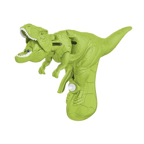 Dinosaurier-Wasserpistolen-Spielzeug für Kinder, Dinosaurier-Wasserblaster-Soaker-Pistole, Dino-Spaß-Roboter-Handpincher-Dino-Spiel, Neuheit-Gag-Spielzeug-Geschenk (Light Green) von Frenaki