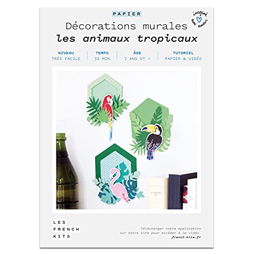 French Kits-Amour de Papier Bastelset K-0008, mehrfarbig von French Kits