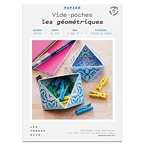French Kits-Amour de Papier Bastelset K-0013, mehrfarbig von French Kits