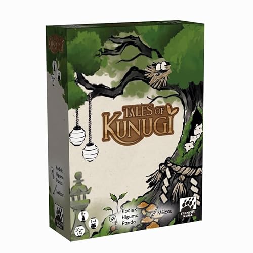 Frenchy Kuma - Tales of Kunugi – Kooperatives Geschicklichkeitsspiel ab 8 Jahren – Beweisen Sie Geschicklichkeit und Strategie, um Ihren Baum zu vervollständigen – 1 bis 4 Spieler – 30 Minuten von Frenchy Kuma