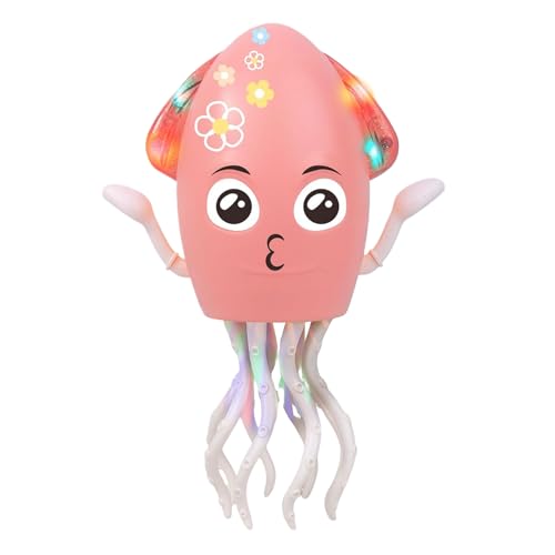 Automatisches Tintenfleischspielzeug | 8,07 Zoll Automatische Hindernisvermeidung Hiri Music Octopus | ABS USB wiederaufladbare elektrische Musikspielzeug mit Aufkleber für die Weihnachts -Halloween Automatisches Tintenfleischspielzeug | 8,07 Zoll Automatische Hindernisvermeidung Hiri Music Octopus | ABS USB wiederaufladbare elektrische Musikspielzeug mit Aufkleber für die Weihnachts -Halloween von Frfik