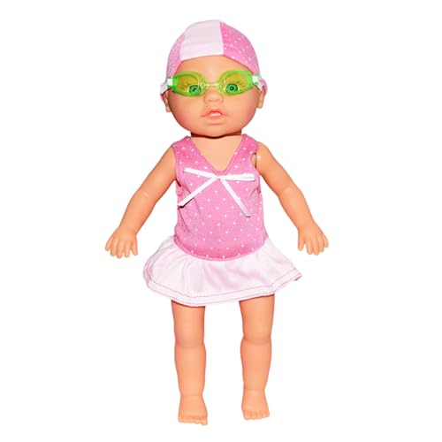 Frfik Wasserspiel Babypuppe - Wasserdichtes Schwimm-Spielzeug Mit Beweglichen Gliedern | Kleinkinder Reisespielzeug Familienzeit Sommer Sonniger Sand Badewanne Frfik Wasserspiel Babypuppe - Wasserdichtes Schwimm-Spielzeug Mit Beweglichen Gliedern | Kleinkinder Reisespielzeug Familienzeit Sommer Sonniger Sand Badewanne von Frfik