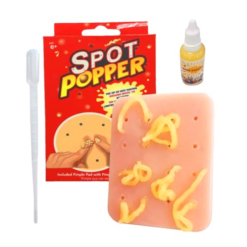 Pickel-Popping-Spielzeug | 4,72 Zoll Herzförmiges Stressspielzeug | 170g Pickel Popper Anti-miteser Spiel | Lustiges Anti-Stress-Gesichtsspiel Für Kinder & Erwachsene Gegen Langeweile Pickel-Popping-Spielzeug | 4,72 Zoll Herzförmiges Stressspielzeug | 170g Pickel Popper Anti-miteser Spiel | Lustiges Anti-Stress-Gesichtsspiel Für Kinder & Erwachsene Gegen Langeweile von Frfik