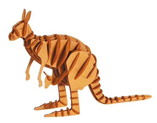 Fridolin 3D Papiermodell Känguruh von Fridolin