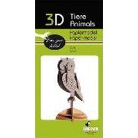 3D-Modell, Eule 3D-Modell, Eule von Fridolin