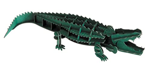 3D Papiermodell Krokodil von Fridolin