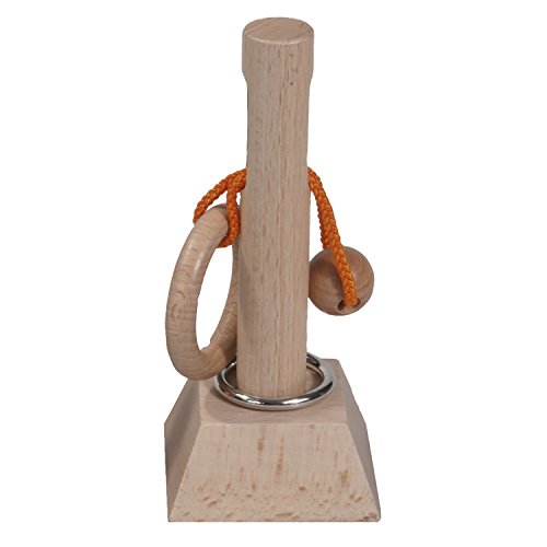 Fridolin 17346 - Geschicklichkeitsspiel Lös den Ring, XL, orange Fridolin 17346 - Geschicklichkeitsspiel Lös den Ring, XL, orange von Fridolin