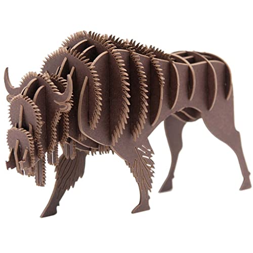Fridolin 3D Papiermodell Bison von Fridolin