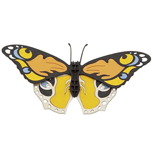Fridolin 3D Papiermodell Bunter Schmetterling von Fridolin