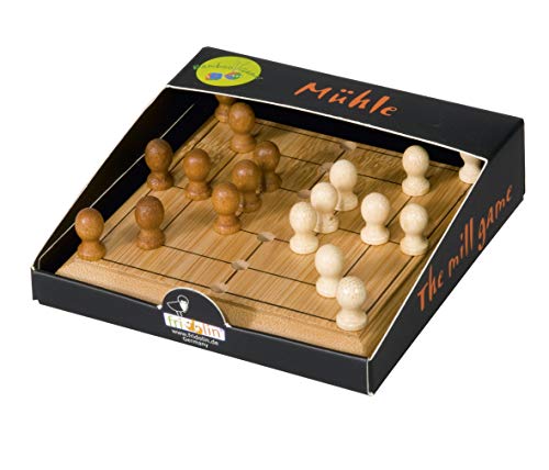 Fridolin Bamboo Game - Mühle aus Bambus; Maße ca.: 12,80 x 13,00 x 3,40 cm Fridolin Bamboo Game - Mühle aus Bambus; Maße ca.: 12,80 x 13,00 x 3,40 cm von Fridolin