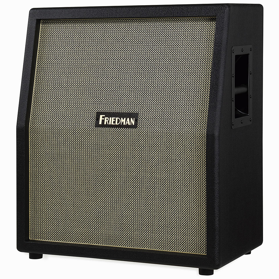 Friedman 212 Vertical BK Black/Gold Front Box E-Gitarre von Friedman