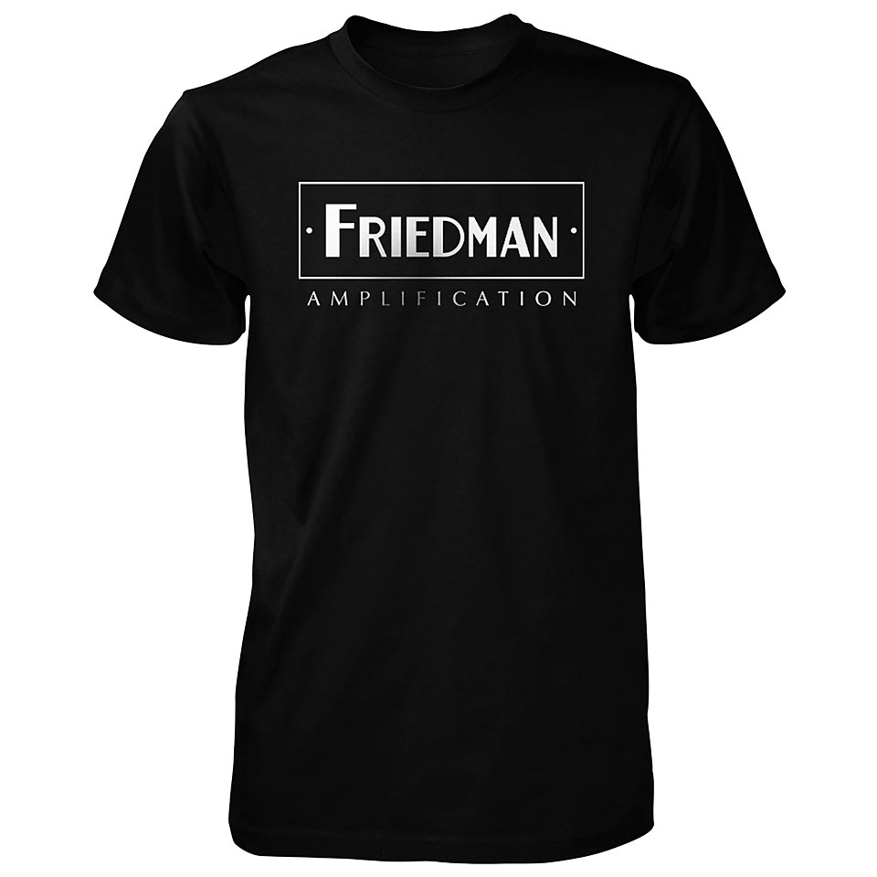 Friedman Logo BLK L T-Shirt von Friedman