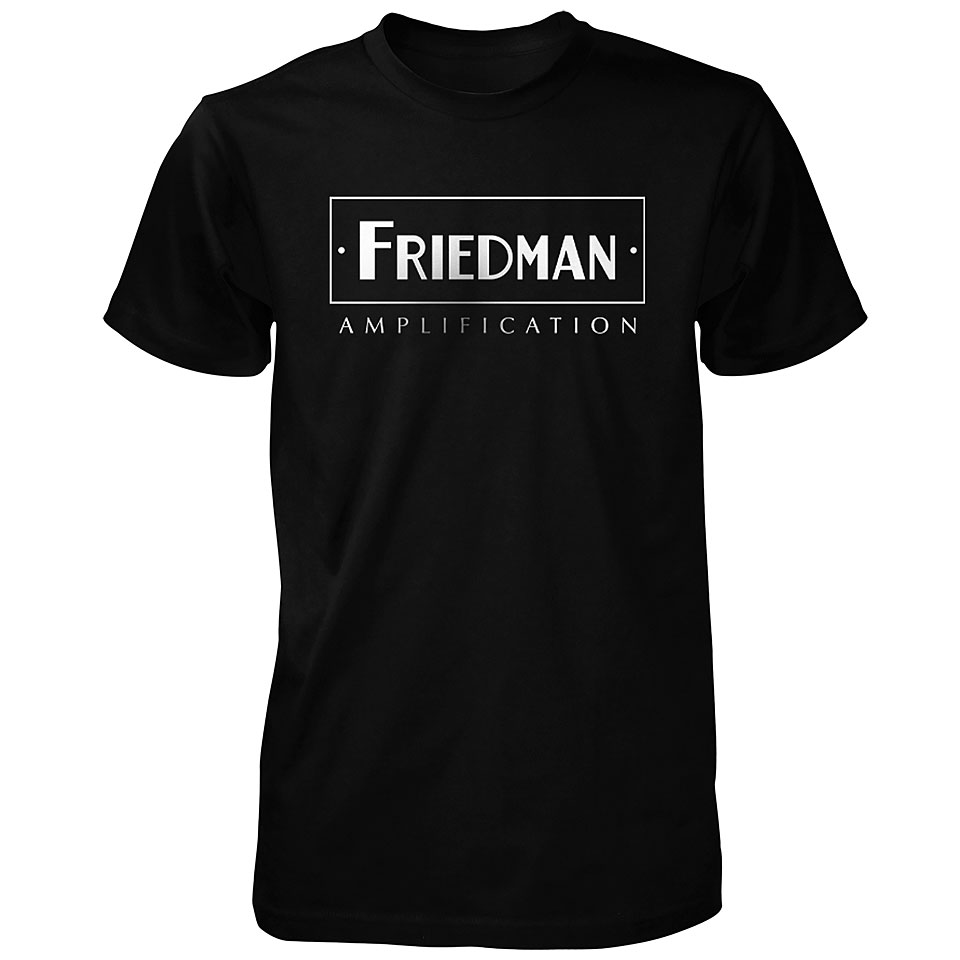 Friedman Logo BLK S T-Shirt von Friedman