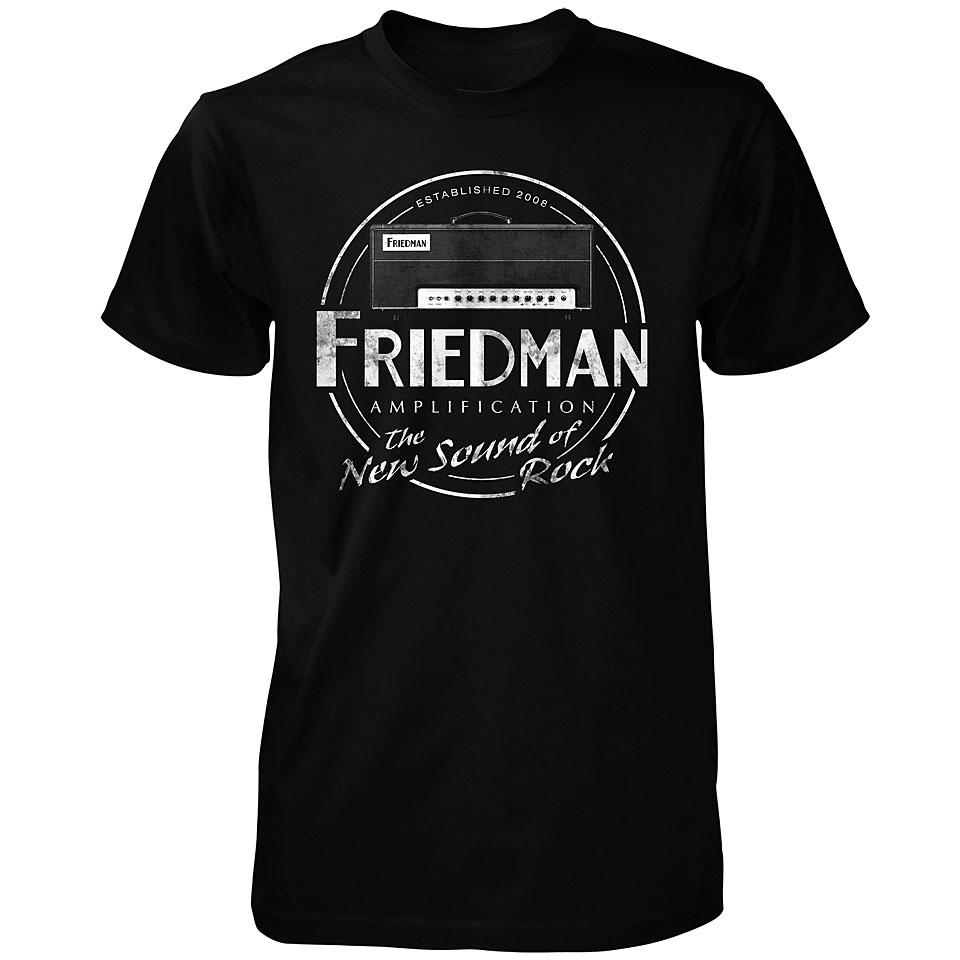 Friedman SOUND OF ROCK BLK L T-Shirt von Friedman