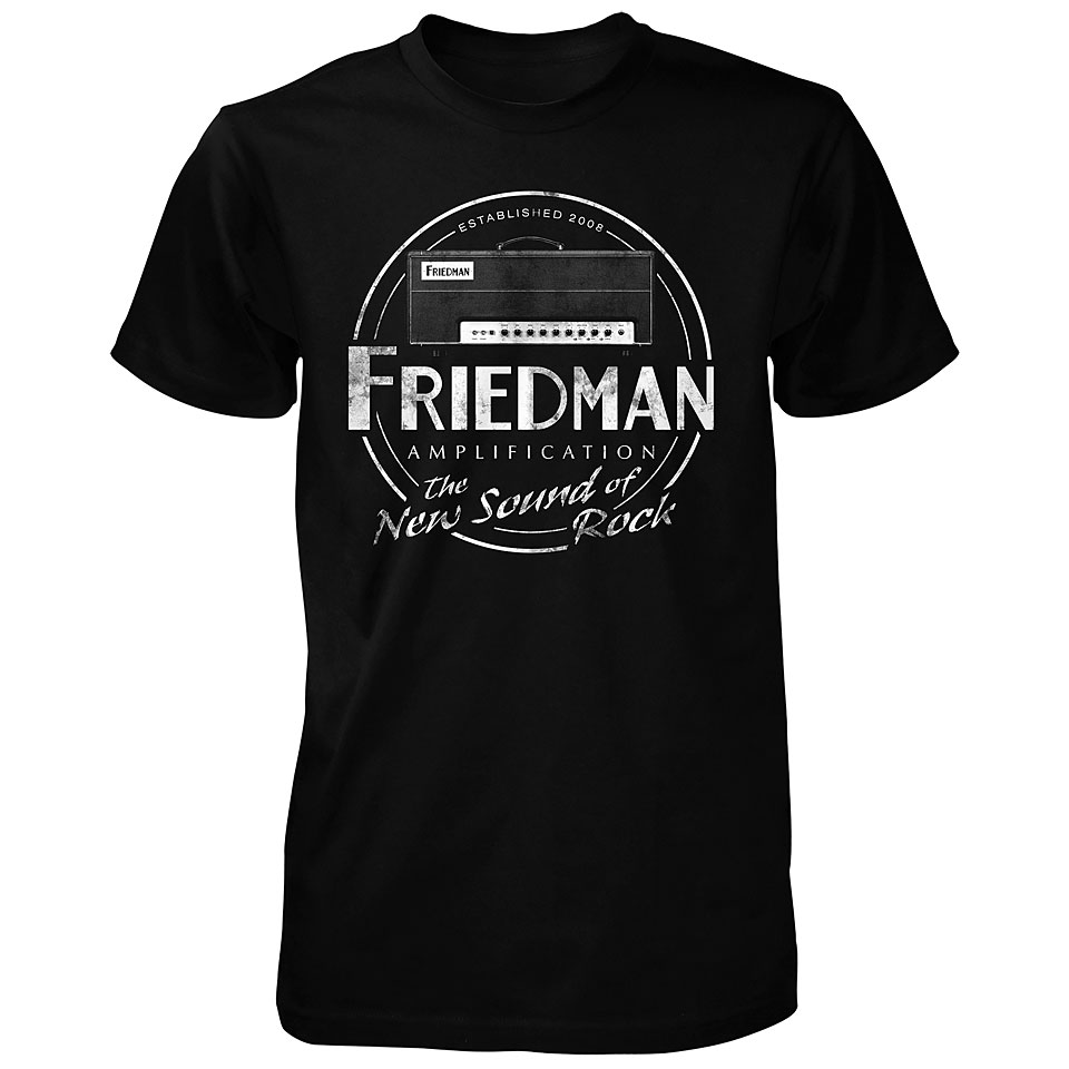 Friedman SOUND OF ROCK BLK XXL T-Shirt Friedman SOUND OF ROCK BLK XXL T-Shirt von Friedman