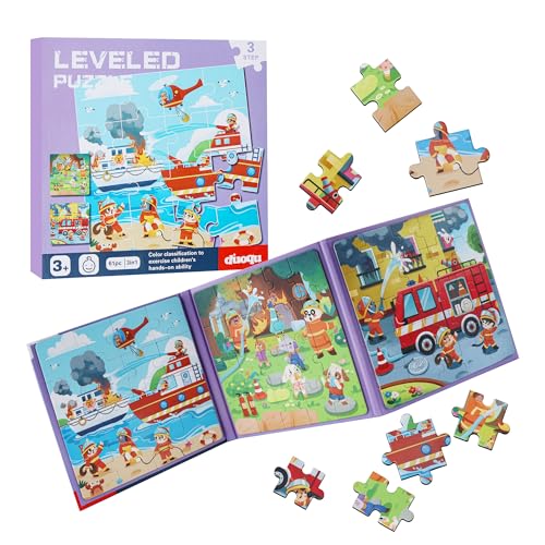 Magnet Puzzle, Kinderpuzzle, Feuerlöschung Puzzle für Kinder, 61 Teile Magnetische Puzzle Für Reisen Kinder, 3-in-1 Magnetpuzzle, Lernspielzeug, Fördert Motorik+Konzentration, Reisespiele Kinder ab 3 Magnet Puzzle, Kinderpuzzle, Feuerlöschung Puzzle für Kinder, 61 Teile Magnetische Puzzle Für Reisen Kinder, 3-in-1 Magnetpuzzle, Lernspielzeug, Fördert Motorik+Konzentration, Reisespiele Kinder ab 3 von Friedwohl