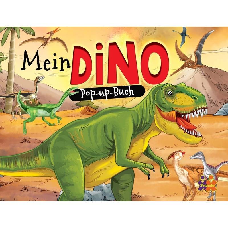 Mein Dino Pop-up Buch von Friendz / Kids und Concepts