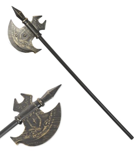 ⚔️ Deko-Hellebarde in Antik Gold – Majestätisches Accessoire für Ritter und Halloween ⚔️ Deko-Hellebarde in Antik Gold – Majestätisches Accessoire für Ritter und Halloween von FRIES