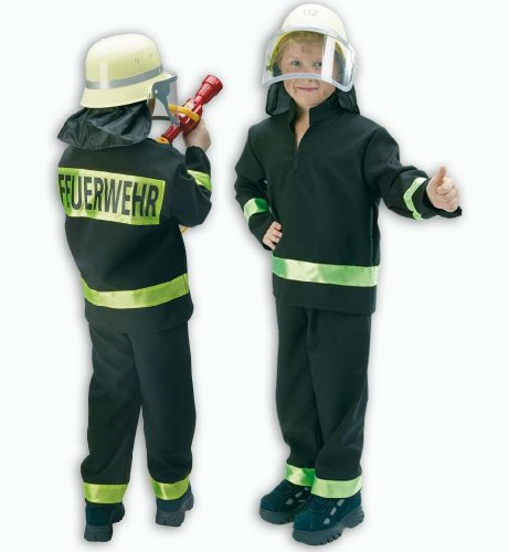 Fasching Karneval Feuerwehr Einsatz Uniform 2 - teilig Gr. 140 Fasching Karneval Feuerwehr Einsatz Uniform 2 - teilig Gr. 140 von Fries