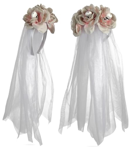 Fries Haarreif Horror Braut – Schaurig-schöner Look für Halloween und Día de los Muertos von FRIES