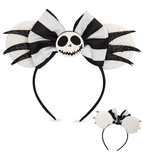 Fries Halloween Haarreif Jack – Gruseliger Glamour für Halloween und Día de los Muertos von FRIES