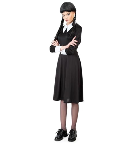 Fries Schwarzes Kleid Horror Wendy, erhältlich in den Größe 140, 152, 164 (152) von FRIES