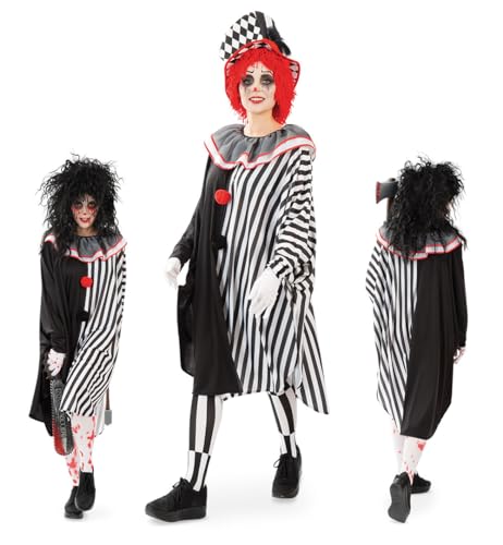 Verwandeln Sie sich in den charmanten Clown Holli – das perfekte Kostüm für Fasching und Halloween! von FRIES