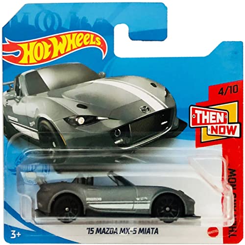Friki Monkey Hot Wheels '15 Mazda MX-5 Miata Then and Now 4/10 (129/250) 2021 Kurzkarte + Blisterverpackung von Friki Monkey