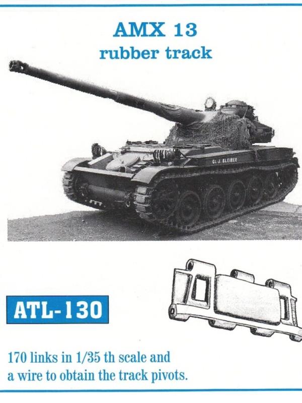 AMX 13 rubber track AMX 13 rubber track von Friulmodel