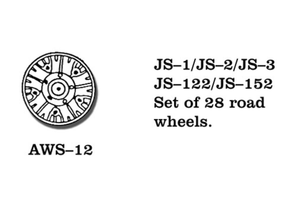 JS-1 JS-2 JS-3 Road Wheels JS-1 JS-2 JS-3 Road Wheels von Friulmodel