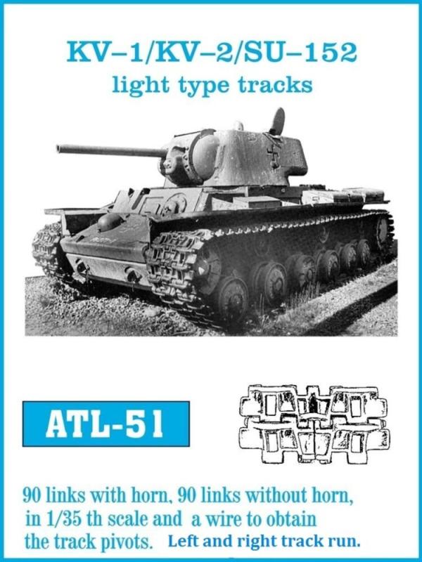 KV-I/ KV-II, Light type track KV-I/ KV-II, Light type track von Friulmodel